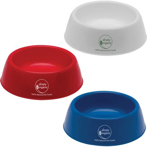 Custom Plastic Pet Bowls 22 Oz Ink Imprint Pet Products