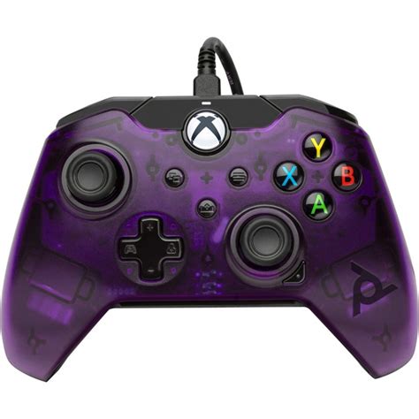 Pdp Gaming Wired Controller Royal Purple Gamepad Violetttransparent
