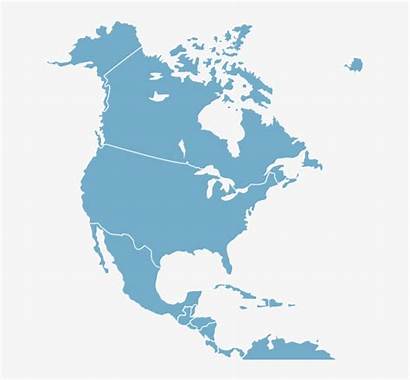 America North Map Transparent Systems Distribution Morgan