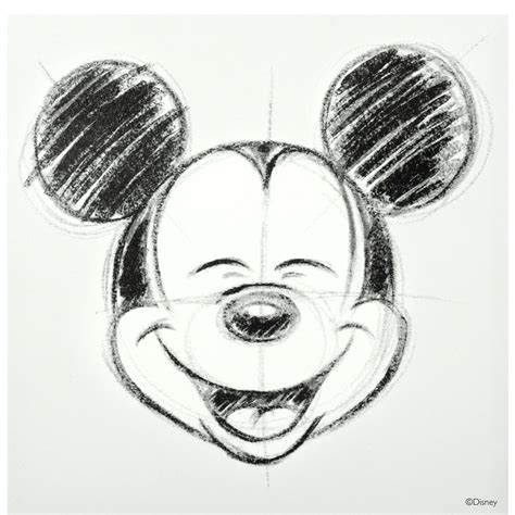Disney Canvas Mickey Skizze Butlers Skizzen Disney Zeichnungen
