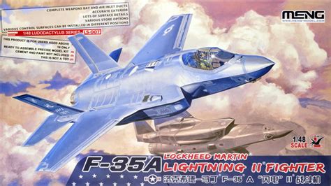 Meng Model Kit No Ls 007 Lockheed Martin F 35a Lightning Ii Review