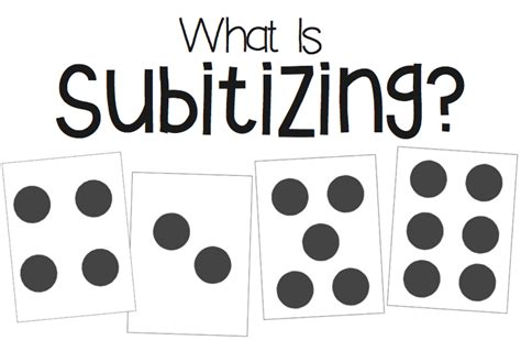 What Is Subitizing Make Take And Teach