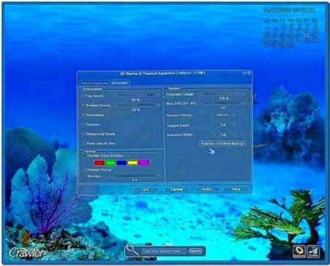Telecharger Crawler 3d Marine Aquarium Screensaver Download Free