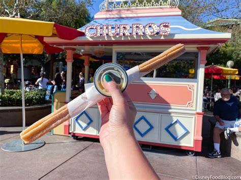 Review The Newest Churro In Disneyland Is Horchata You Can Eat The