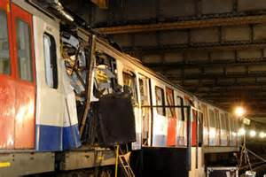 Fifteen engines and 100 firefighters were sent to the south east london station. A London Underground train involved in an explosion at Aldgate station. - ABC News (Australian ...