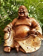 Resin laughing Buddha statue. Fat Buddha resin figurine. Happy | Etsy