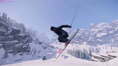 Snow Ski Pc Game Lo2 Bigair Gold Medal Run Youtube