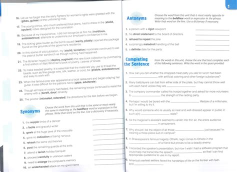 Photocopiable © cambridge university press 2015. Vocabulary workshop level blue answer key pdf - donkeytime.org