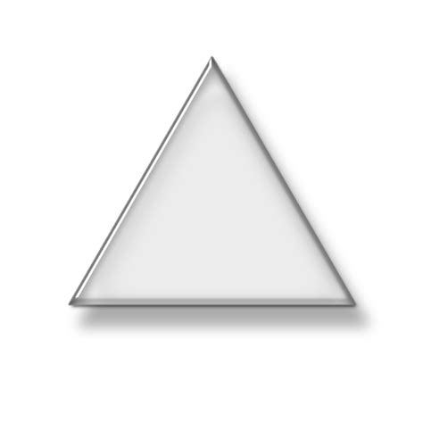 White Triangle Png White Triangle Outline Transparent Background Png Images
