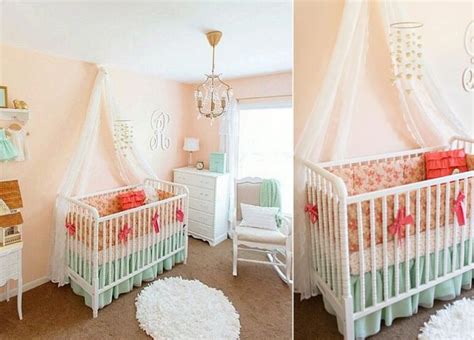 10 Shabby Chic Nurseries With Charming Pink Radiance Decoist