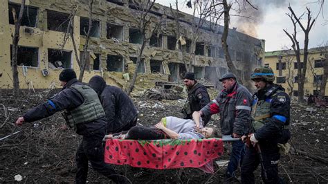 Russia Attack On Ukraine Maternity Hospital Kills Three Wounds 17