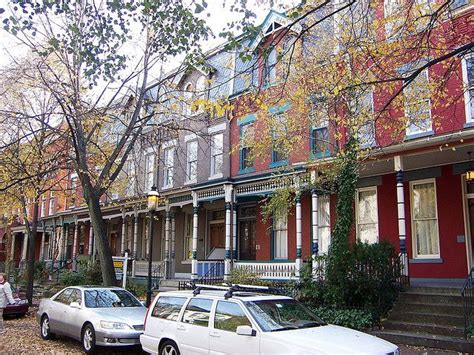 Rowhouses Pittsburgh Pennsylvania Allegheny West Historic District