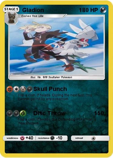 Pokémon Gladion 5 5 Skull Punch My Pokemon Card
