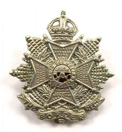 Ww1 Ww2 Pattern Border Regiment Cap Badge