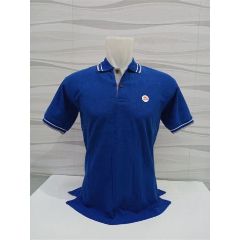 Jual Kaos Polo Shirt Wangky Kerah Kombinasi Lengan Pendek Mangset Indonesiashopee Indonesia