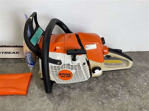 Stihl Ms280 Chainsaw Schneider Auctioneers Llc