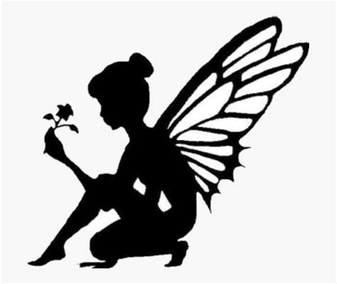 Fairy Silhouette Free Fairy Printables How To Draw A Fairy Silhouette