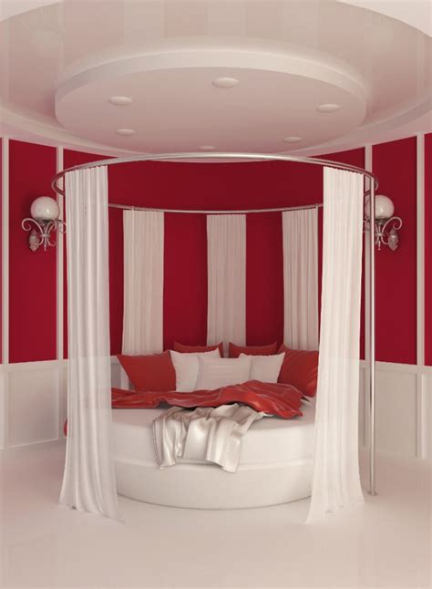 Nowoczesne łóżka z baldachimem GALERIA Strona 2 Meble Sypialnia