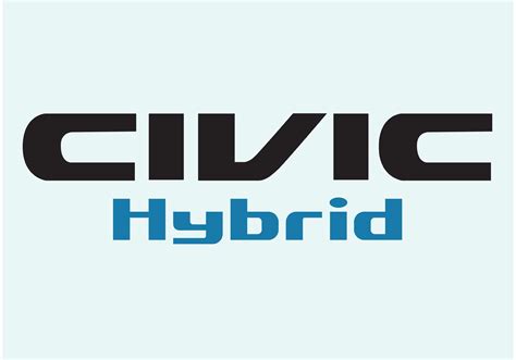 Honda Civic Hybrid 63838 Vector Art At Vecteezy