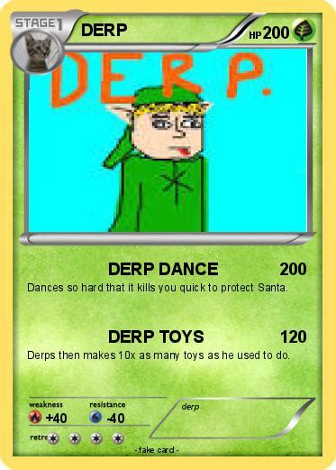 Pokémon Derp 1207 1207 Derp Dance My Pokemon Card