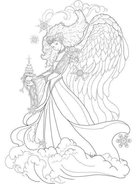 Angel Coloring Pages Coloring Pages For Kids And Adults