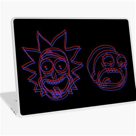 Rick And Morty Laptop Skin Redbubble