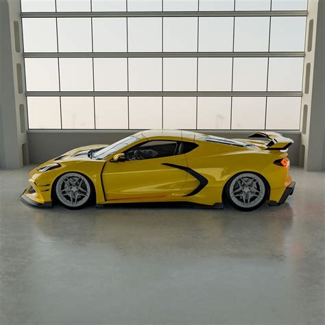 chevrolet corvette c8 custom body kit by avante design house buy with delivery installation