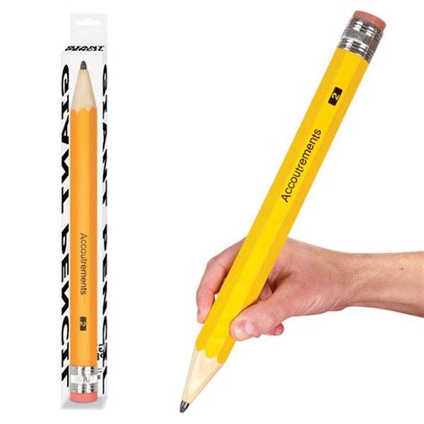 Giant Wooden Pencil Pencil Giant Pencil Weird Pens