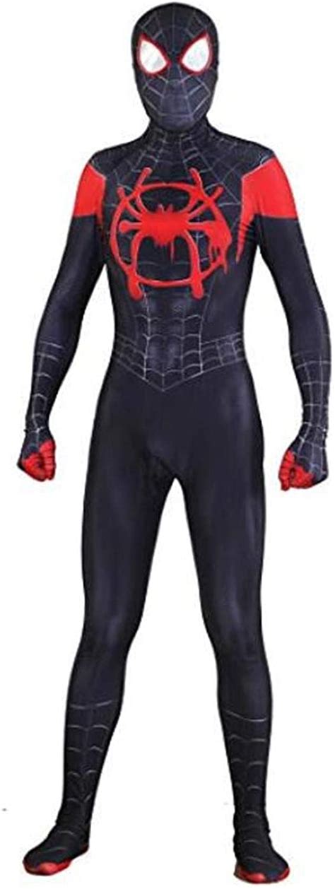 Clothing Shoes And Accessories Miles Morales Animated Spiderman Costume