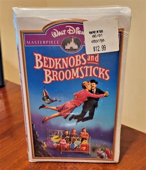 Walt Disney Bedknobs And Broomsticks Vhs Tape Masterpiece Collection Sealed Picclick Ca