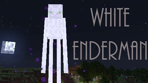 A Lenda Mais Tenebrosa Do Minecraft Enderman Branco Youtube