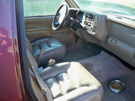2001 Chevy Silverado Leather Seats