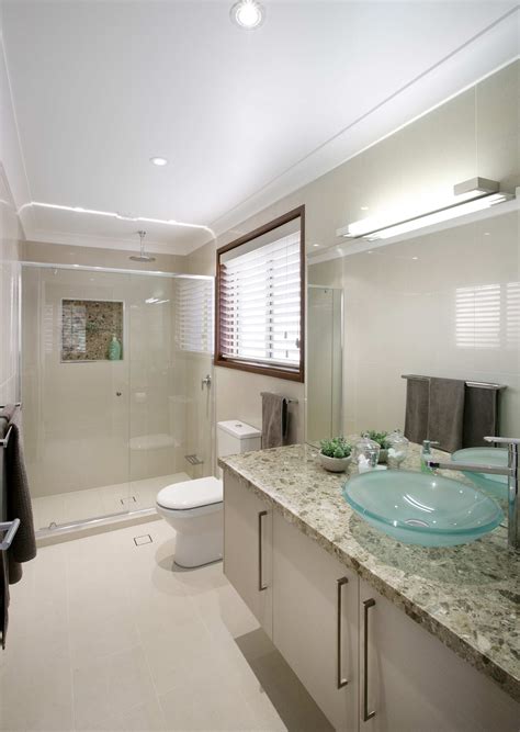 Purple small bathroom design photo. Small Bathroom Renovations/Designs Sydney, Best Vanities ...