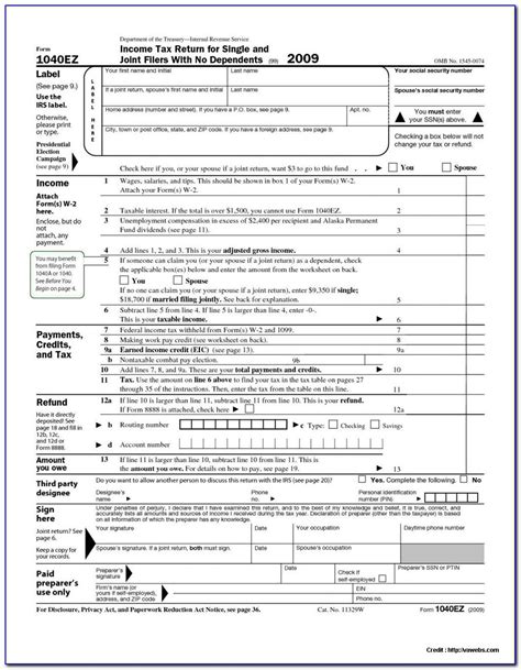 Forms 1040a Instructions Form Resume Examples Enk6bb8kbv