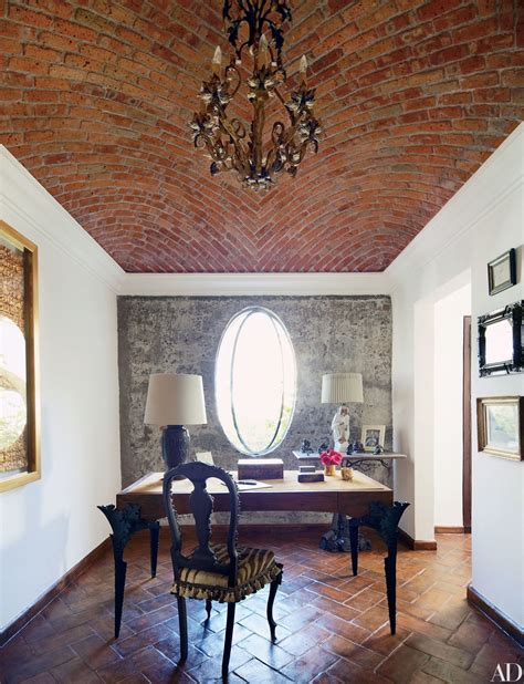 14 Spaces With Charming Exposed Brick Walls Home Office