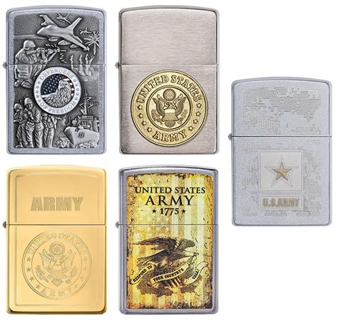 Personalized Zippo Lighter Us Army Windproof Free Engraving Etsy