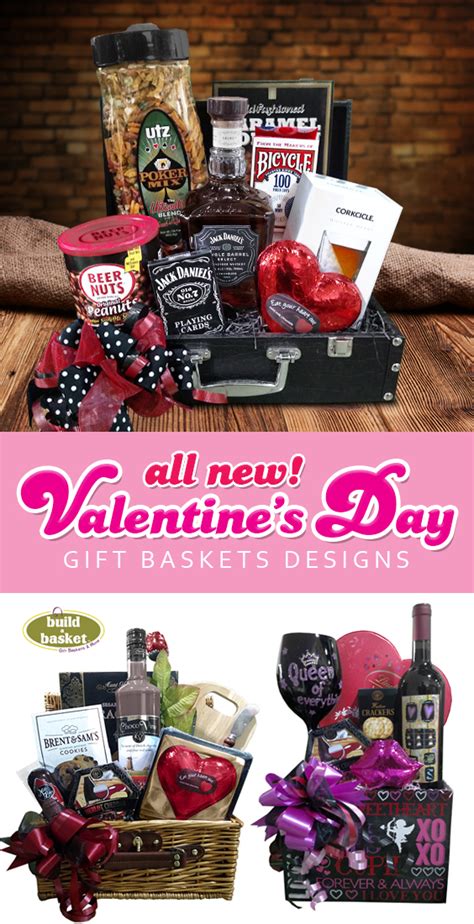 We have creative diy valentine's day gifts for him and her: Build A Basket: All New Valentine's Day Gift Baskets- Love ...