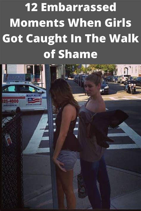 Embarrassed Moments When Girls Got Caught In The Walk Of Shame