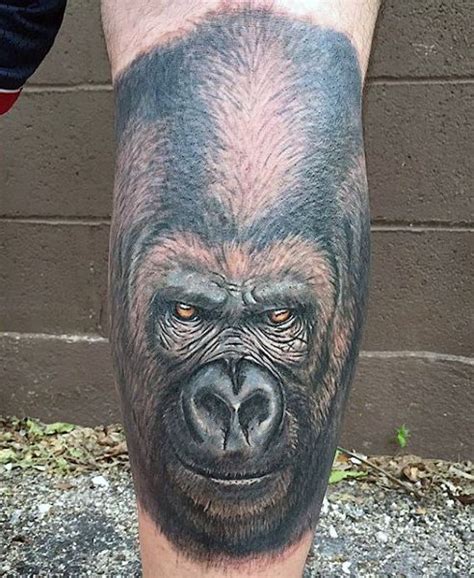 Gorilla Tattoo Designs For Men Great Ape Ideas Gorilla Tattoo