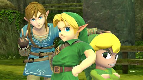 The Gang Is All Here Young Links Smash Ultimate Model Was Recently