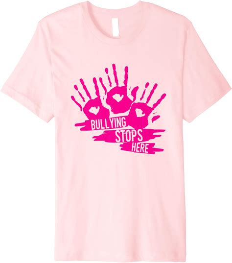 Anti Bullying Pink Bullying Stops Here Stand Up To Bullies