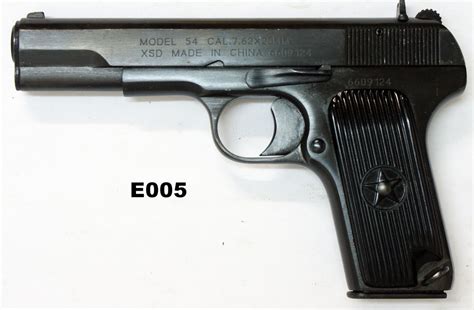 077a E005 762x25mm Norinco Type 54 Pistol New Classic Arms