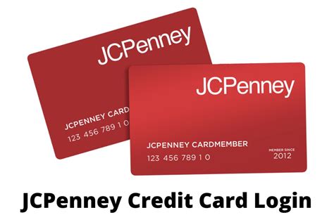 Jcpenney Credit Card Login Payment Registration Step By Step
