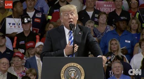 live president trump holds rally in west virginia