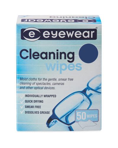 Glasses Cleaning Wipes Aldi Uk
