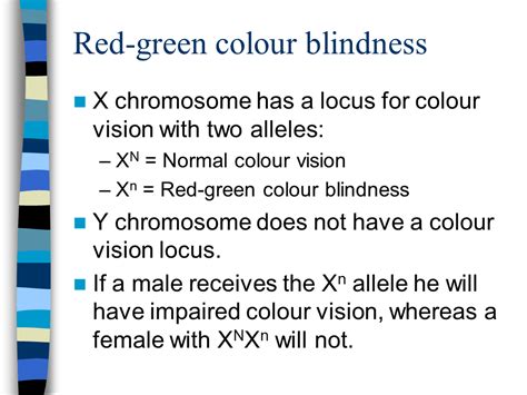 Color Blindness Chromosome Blinds