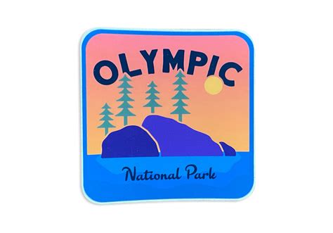 Olympic National Park 3 Sticker Wild Northland