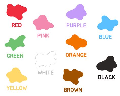 Learning Basic Colors For Preschool Kindergarten Kids With Their Names
