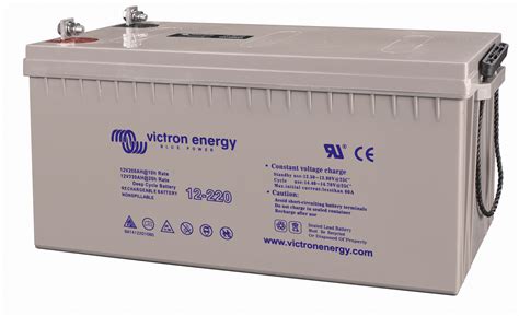 Batterie Solaire Gel 220ah 12v étanche Victron Energy