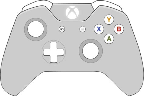 Controller Clipart Xbox 1 Controller Controller Xbox 1 Controller